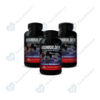 ManBuilder Muscle Κάψουλες για την αύξηση της μυϊκής μάζας